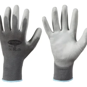 Stronghand Strickhandschuh Shenzhen, Nylon, Größe 9, grau (Verpackungseinheit 12 Paar) Preiswert
