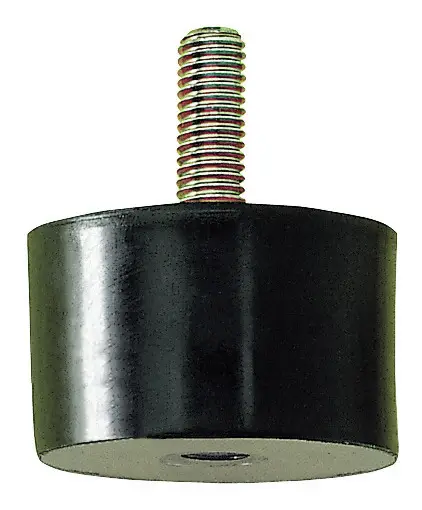 Wochenendangebot Gummi-Metall-Puffer Ausführung B 70 x 45 mm M10 x 28