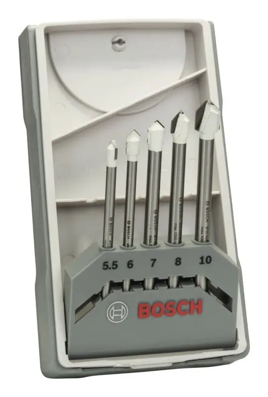 Bosch Zubehör Line CYL-9 Ceramic Fliesenbohrer-Set - 5,5 - 10 mm, 5-teilig Bestseller