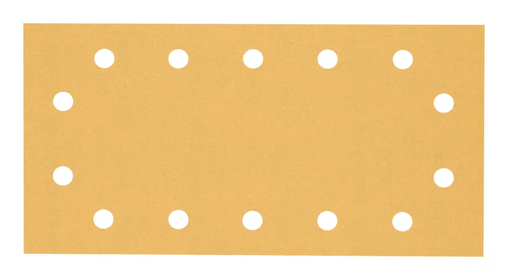Markenware Bosch Expert C470 Schleifpapier, 14 Löcher, für Schwingschleifer, 115 x 230 mm, K 120 - 10er-Pack (Verpackungseinheit 5 Stück)