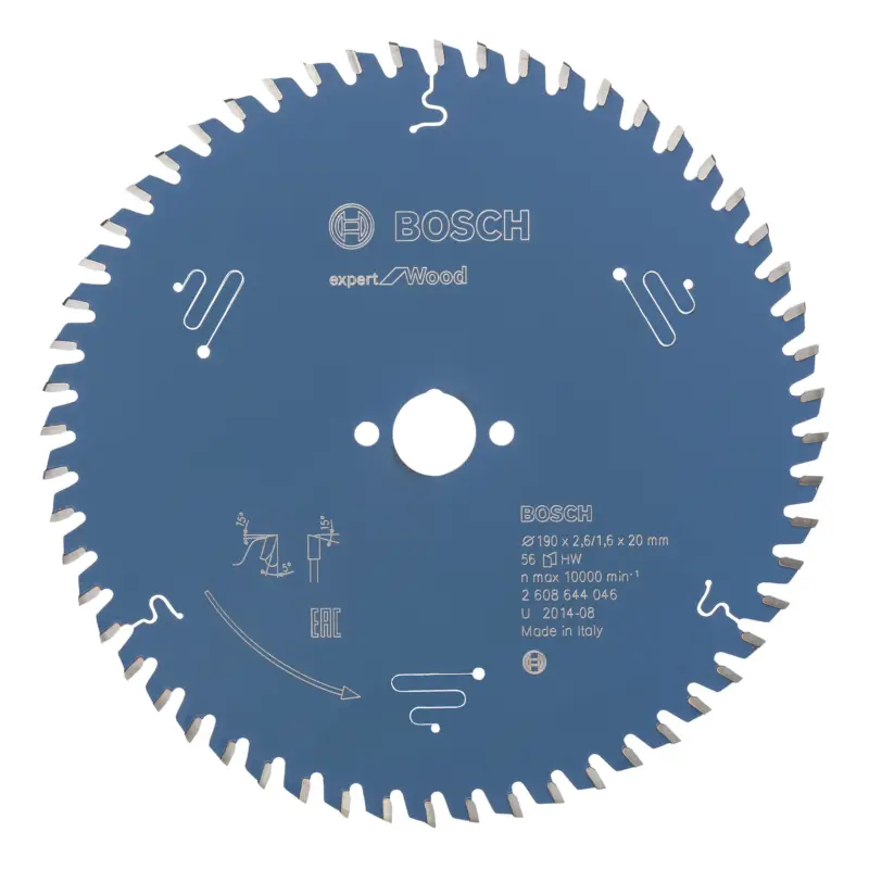 Preis Gesenkt Bosch Expert Wood Kreissägeblatt, 190 x 20 x 2,6 mm, 56 Zähne