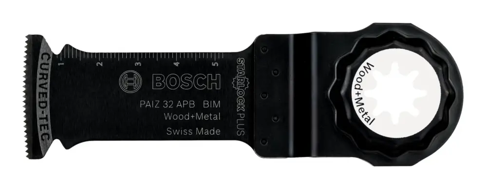 Bosch Zubehör BIM Tauchsägeblatt PAIZ 32 APB Wood and Metal - 60 x 32 mm Markenprodukt