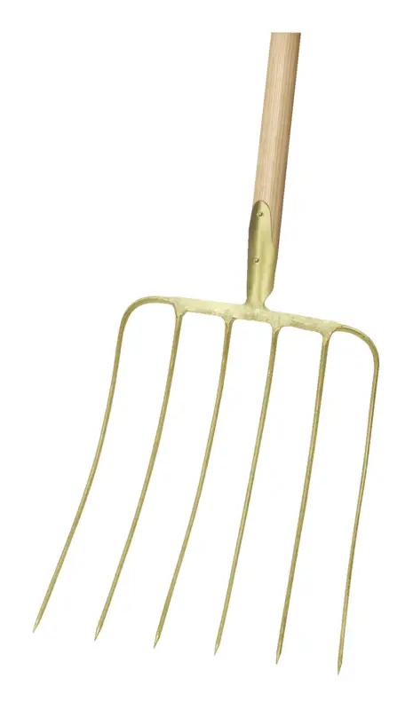 Idealspaten Silogabel 6 Zinken Eschenstiel 130 cm Rabatt