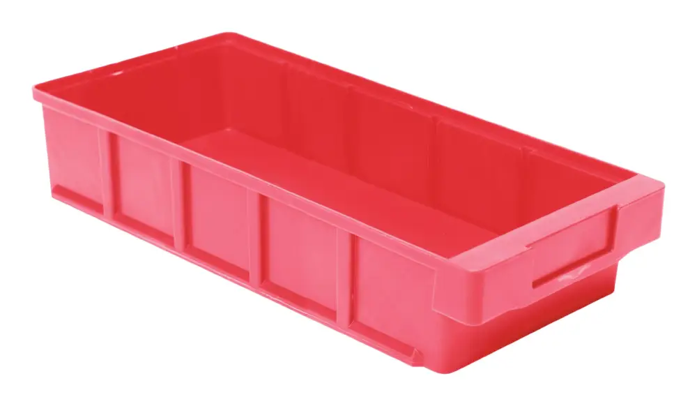 LA KA PE Kleinteilebox VKB 400 x 186 x 83 mm rot (Verpackungseinheit 8 Stück) Günstig