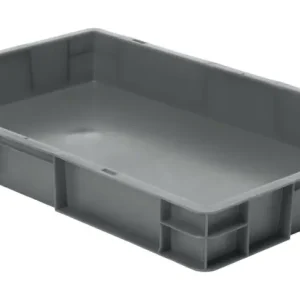 Highlight LA KA PE Stapeltransportkasten 600 x 400 x 75 mm grau (Verpackungseinheit 2 Stück)