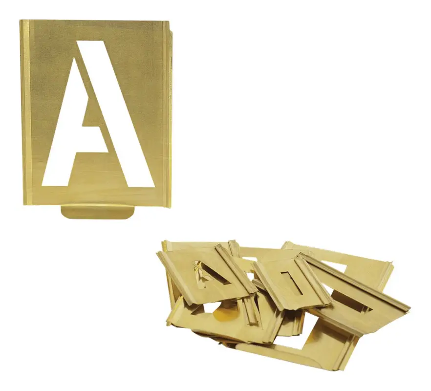 Top-Preis Kukko Signierschablone A-Z Schrifthöhe 70 mm