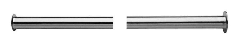 ASW Metallwaren Kupferrohr 10 x 300 mm, verchromt, 3/8" Bördel x 1/2" Bördel Nur Heute