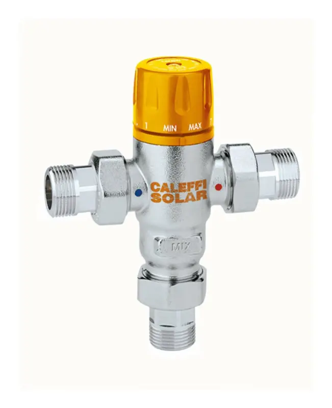 Schneller Versand Caleffi Thermomischer 3/4" IG, für Solaranlage, mit RSV
