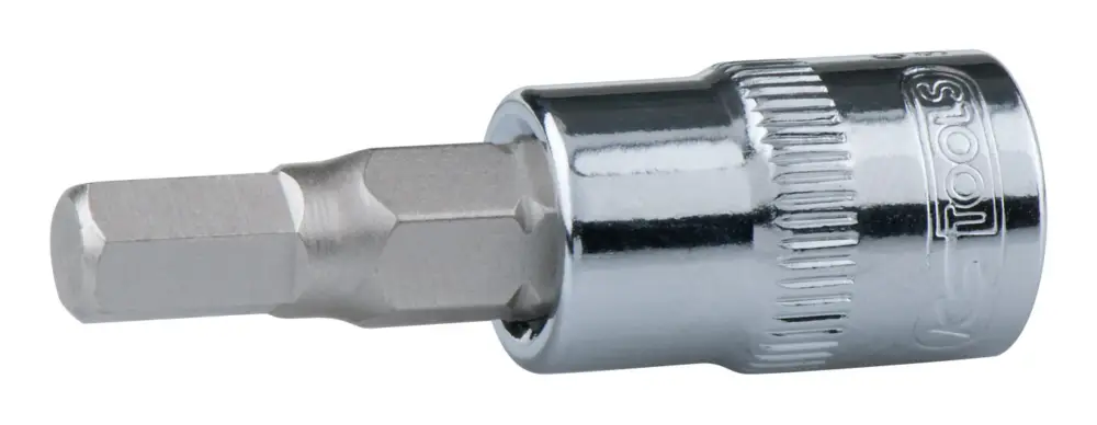 KS Tools 1/4" CHROME Bit-Stecknuss Innensechskant, 2,5 mm Mega-Angebot