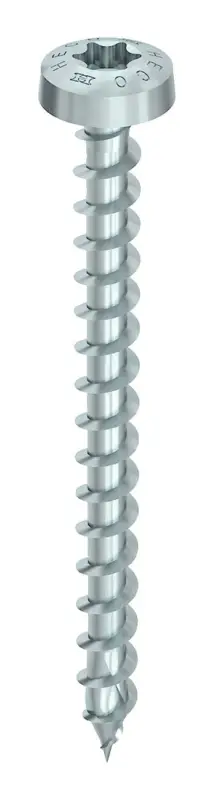 Heco TOPIX-plus Rundkopfschraube TD 4,5 x 35 VVG blau verzinkt (Verpackungseinheit 500 Stück) Sofort Bestellen