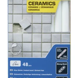 Rapid Klebesticks Keramik Ø 12 x 190 mm 48 Stück Schachtel Schneller Versand