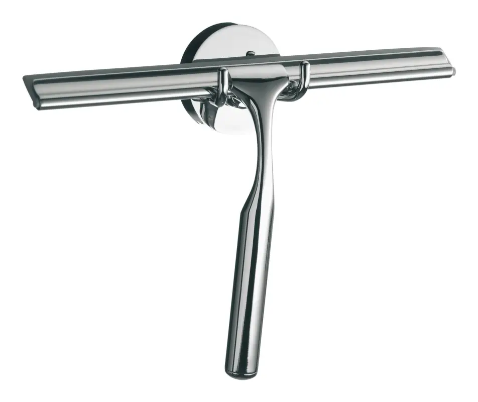 Preis Gesenkt Emco system 2 Duschwischer mit Wandhalterung - Chrom/Grau
