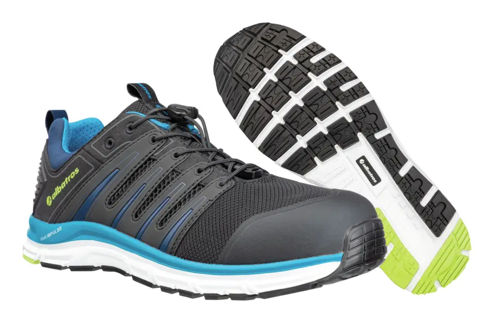 Albatros Halbschuh Breeze Impulse Low, ESD, HRO, SRA, S1P, Größe 46 (Verpackungseinheit 1 Paar) Preis Gesenkt