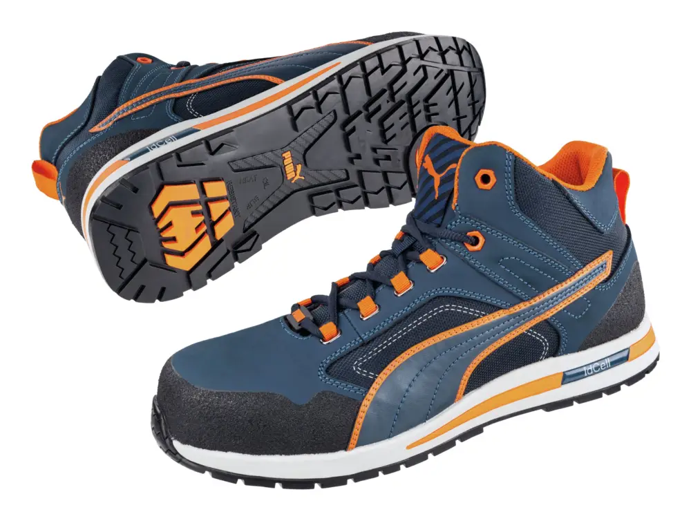 Puma Safety Schnürstiefel Crosstwist Mid 633140, S3, SRC, HRO, Größe 40 (Verpackungseinheit 1 Paar) Sichere Zahlung