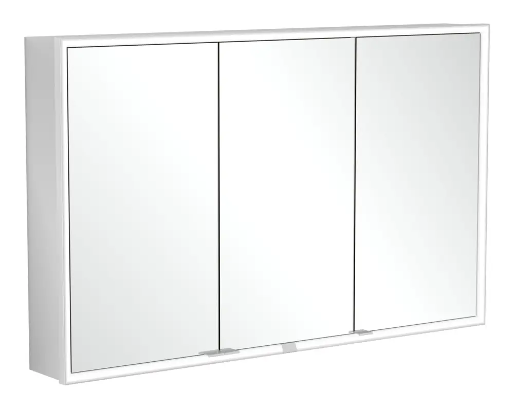 Neue Ware Villeroy & Boch My View Now Einbau-Spiegelschrank 3 Türen mit Beleuchtung (1x LED) smarthome-fähig 1200 x 750 x 168 mm