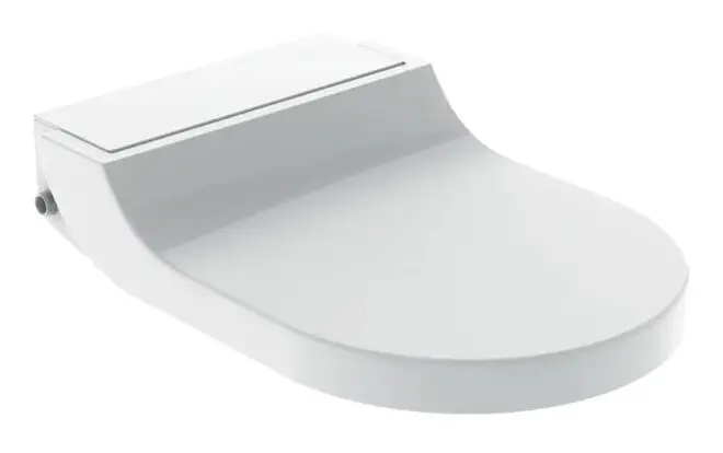 Geberit AquaClean Tuma Comfort WC-Aufsatz mit Absenkautomatik - Weiß Alpin Finale Aktion