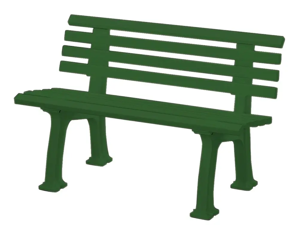 Blome Gartenbank Ibiza 2-Sitzer Länge 1200 mm grün Neue Kollektion