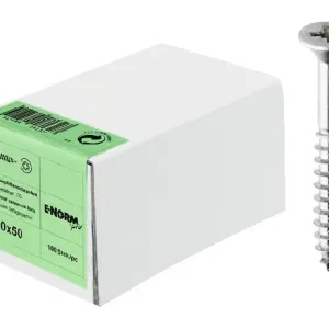 Nur Für Kurze Zeit E-NORMpro Spanplattenschraube Edelstahl Senkkopf A2 TG PZD 4 x 40/24 KP (Verpackungseinheit 200 Stück)