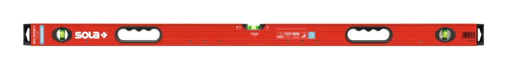 Zertifiziert Sola Magnet-Wasserwaage LM Big REDM 3 150 cm pulverbeschichtet
