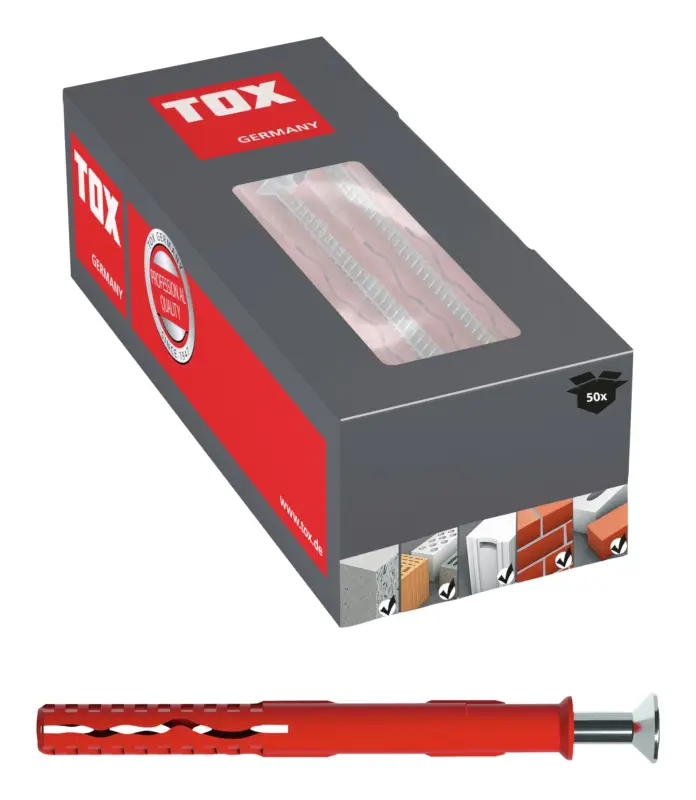 Sale Tox Rahmendübel Fassad SK 10/80 KT (Verpackungseinheit 50 Stück)