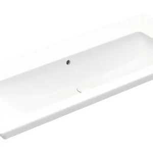 Villeroy & Boch Venticello Schrankwaschtisch ohne Hahnloch mit Überlauf 1200 x 500 x 175 mm - Weiß Alpin mit CeramicPlus Bestseller