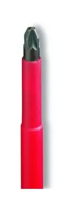 CIMCO Schraubendreher Kreuz Pozidriv PZ1 Schutzisoliert 1000V 80mm gerade 2-Komponenten Antimagnetisch Nur Heute