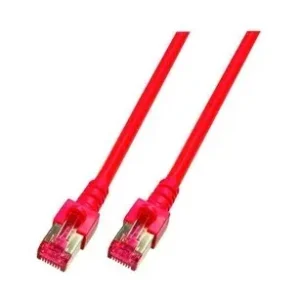 Abverkauf EFB Patchkabel Cat6 0,25m rot S/FTP RJ45 8(8) AWG26