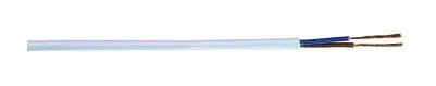Expressversand PVC-Schlauchleitung H03VV-F2x0,75 qmm, schwarz, 50 m (Verpackungseinheit 50 Meter)