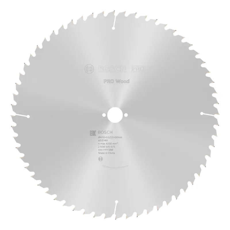 Heißes Angebot Bosch Pro Wood Kreissägeblatt, 400 x 3,5 x 30 mm, 60 Zähne