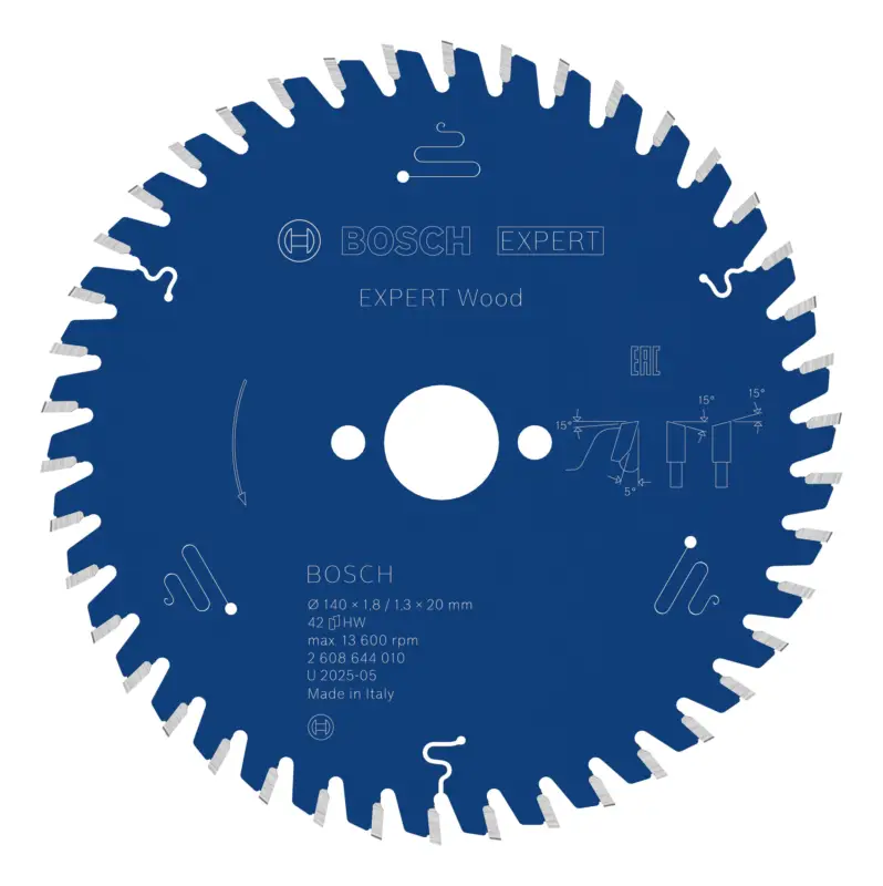Bosch Expert Wood Kreissägeblatt, 140 x 1,8/1,3 x 20 mm, 42 Zähne Billig