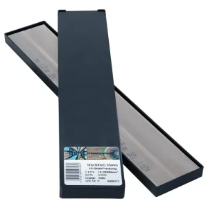 H+S Metallfolien Plattenware rostfrei 50 x 300 x 0,5 mm 10 Blatt Zertifiziert