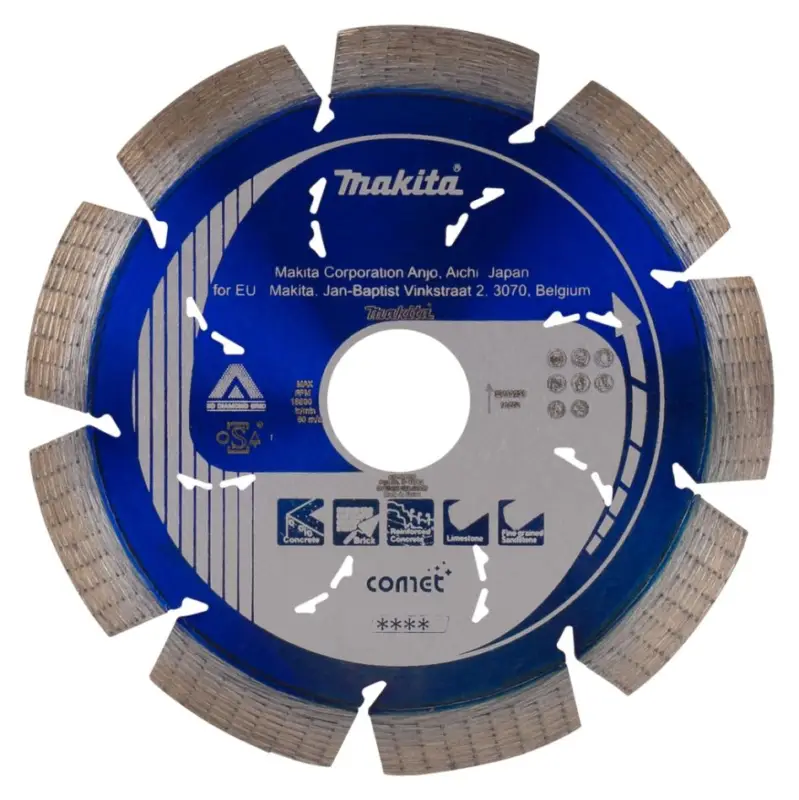 Makita Accesorios B-12762 Rueda de diamante 115x22,2mm azul Abverkauf