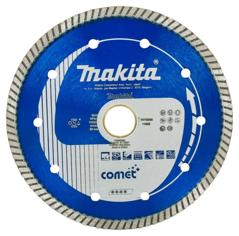 Makita Akcesoria B-13007 Ściernica diamentowa 150 x 22,2 mm Blue Turbo Letzte Chance