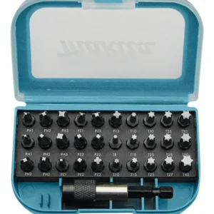 Direktkauf Makita Zubehör P-73374 31-teiliges Bitset in Kunststoffbox mit Gürtelclip.