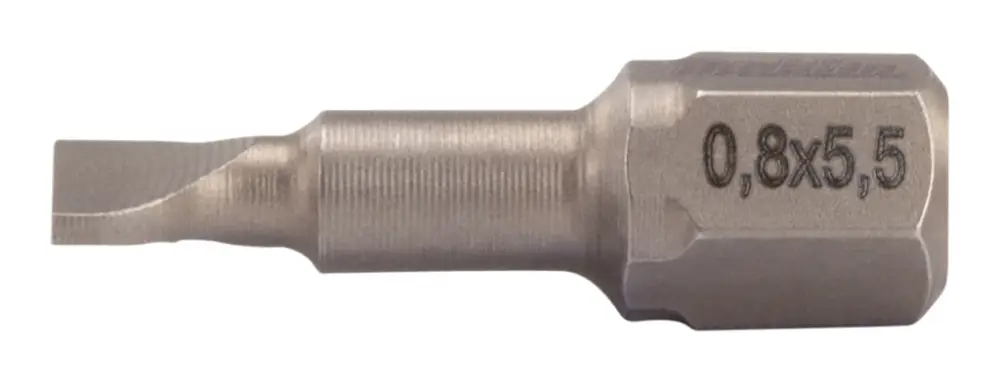 Markenprodukt Makita Akcesoria P-53291 Końcówka do śrub z rowkiem 0,8x25 mm 3 szt.