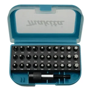 Finale Aktion Makita Akcesoria P-73352 Zestaw końcówek wkręcających "TORX" 31 szt.