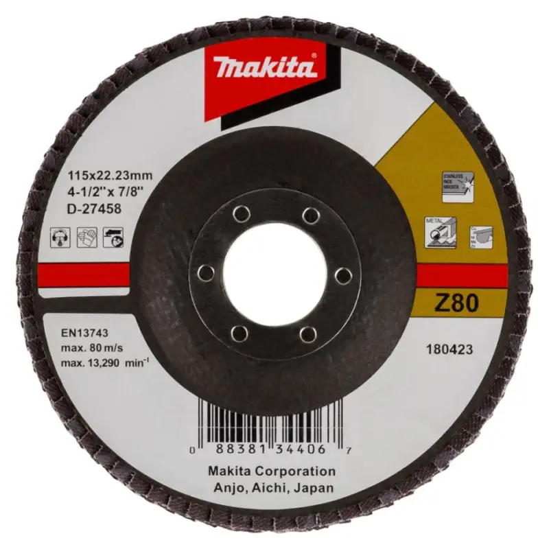 Solange Der Vorrat Reicht Makita Akcesoria D-27458 Makita Tarcza listkowa 115x22 K80