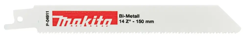 Makita Accesorios P-04911 Hoja de sierra de sable 3013 Bi-metal 5 piezas Sale