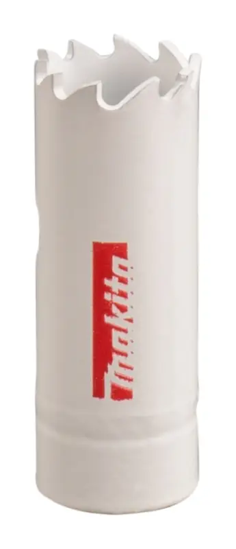 Neue Ware Makita Accessoires P-34942 Scie cloche 19 mm HSS Bi-métal Blanc