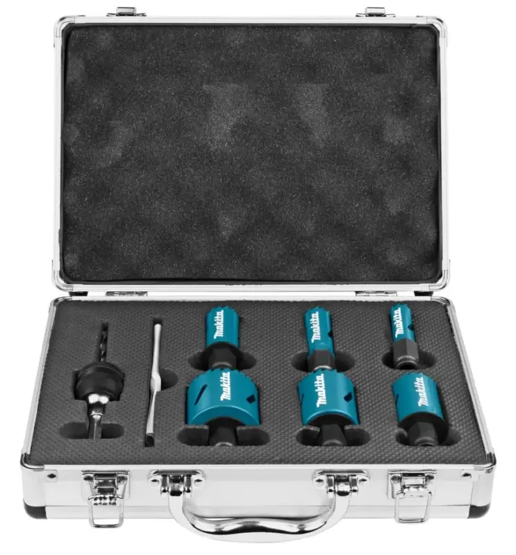 Super-Preis Makita Accessoires B-11972 Jeu de scies cloches 8 pièces EZY Électricien