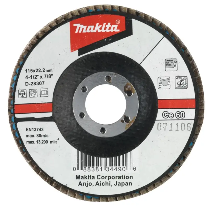 Makita Accessoires D-28307 Disque à lamelles 115x22 K60 Wochenendangebot