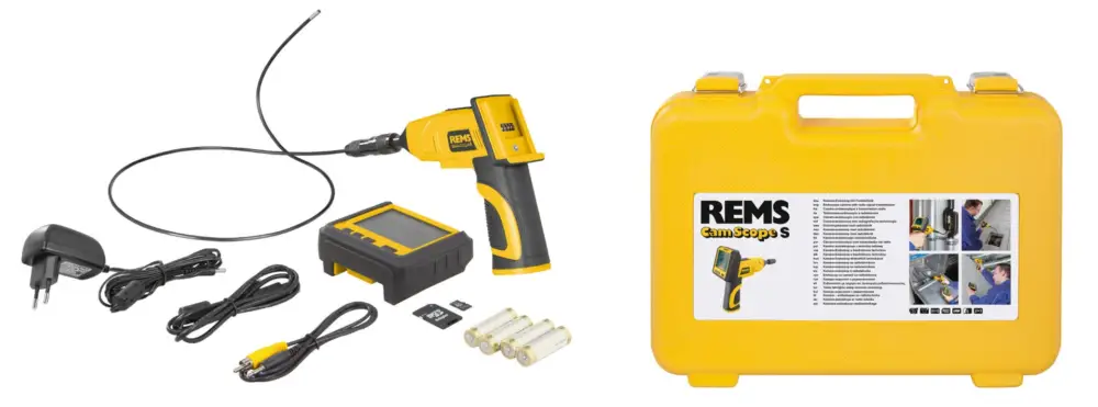 Rems 175132 R220 CamScope S Set 4.5-1 Endoscopio a telecamera con trasmissione del segnale wireless Top-Seller