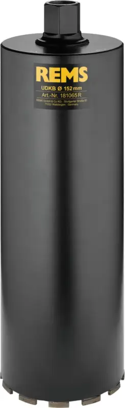 Solange Der Vorrat Reicht Rems 181065 R UDKB 152x420xUNC 1 1/4 Diamantkernboor nat/droog