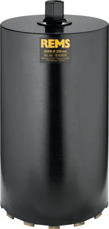 Rems 181090 R UDKB 250x420xUNC 1 1/4 Carotatrice diamantata a umido/asciutto Nur Heute