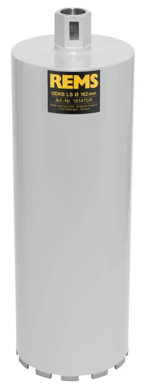 Rems 181470 R UDKB-LS 162x420xUNC 1 1/4 Punta per carota diamantata Saldata al laser Secco/umido Billig