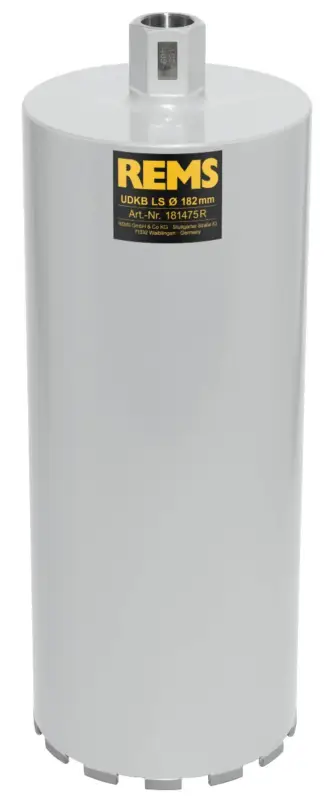 Rems 181475 R UDKB-LS 182x420xUNC 1 1/4 Diamantkernboor Lasergelast Droog/nat Jetzt Kaufen