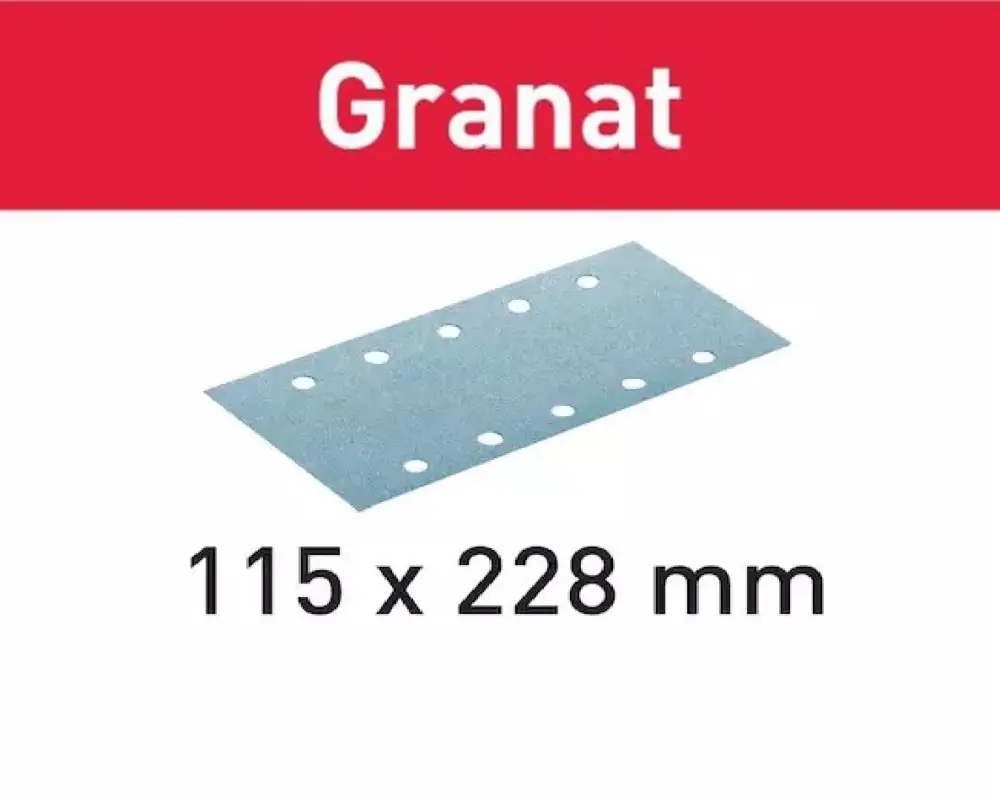 Expressversand Festool Accessoires 498953 Abrasifs STF 115X228 P320 GR/100 Granat