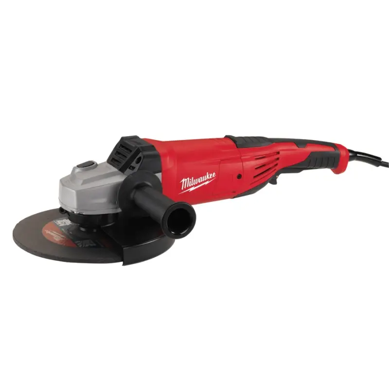 Milwaukee 4933431830 AG22-180/DMS Smerigliatrice angolare 2200 watt 180 mm Geprüft