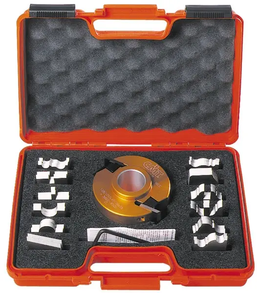 CMT 692.013.02 Profilmesserkopf ohne Stopper 100x30x40 mm ALU MEC + 13 Messer Garantierte Lieferung