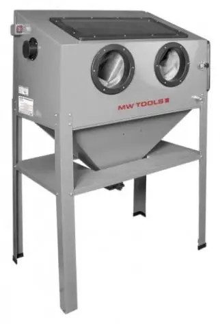 Metal Works 754751410 CAT410 Cabina de chorro de arena 220 ltr. Beliebt